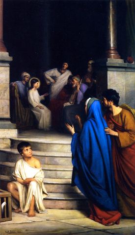 El Niño perdido y hallado en el templo