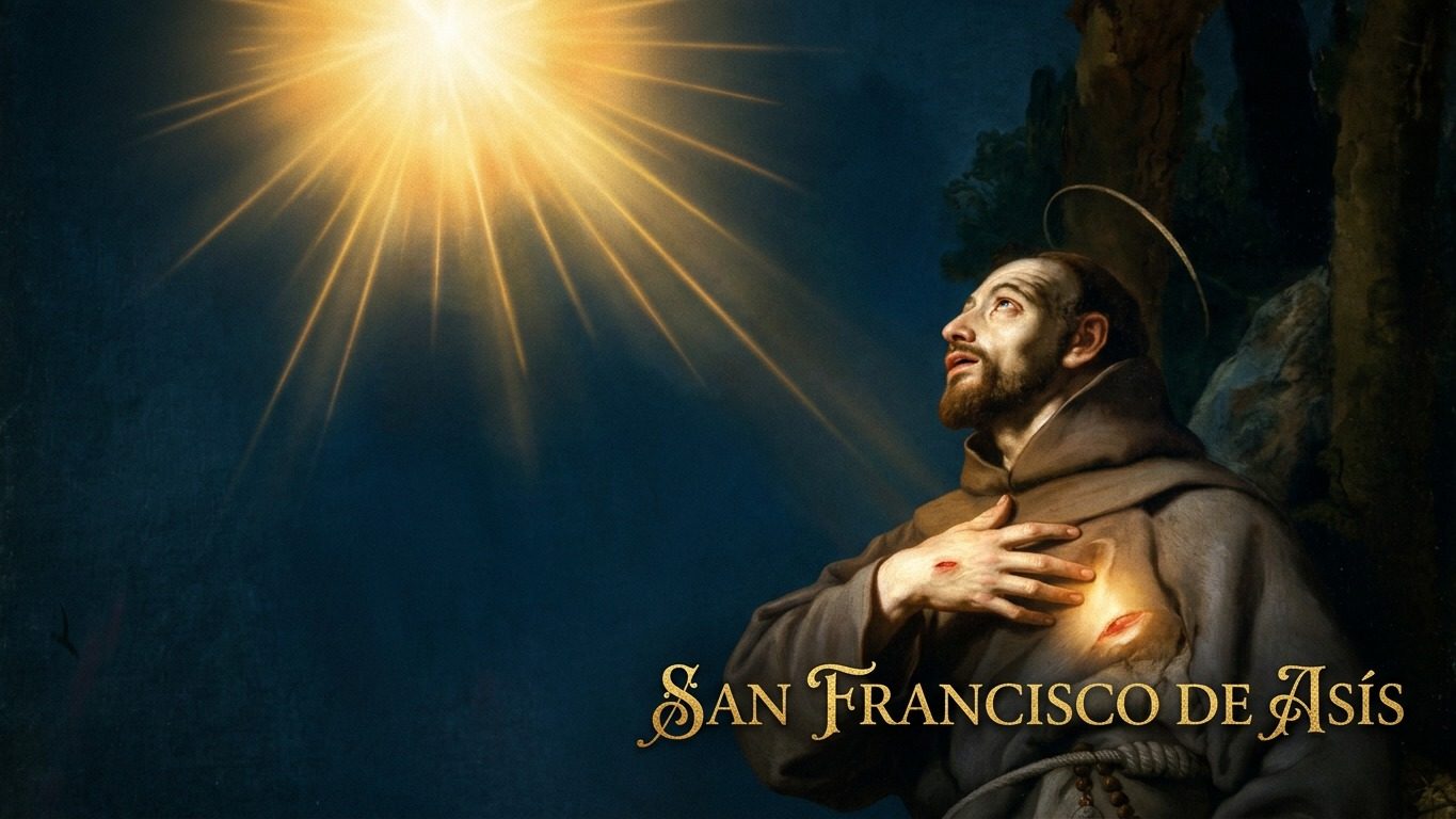 San Francisco de Asís recibe los estigmas